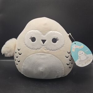 Squishmallows 8" Harry Potter Hedwig The Owl, White NWT